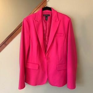 INC Hot Pink Statement Blazer